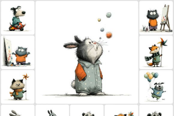 Download Chubby Nursery Animals Clipart 40 JPG - Nursery animals clipart Collection