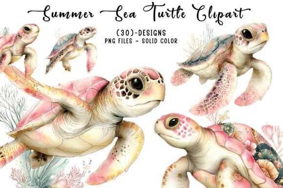 Download Summer Sea Turtle Clipart - Sea turtle clipart Collection