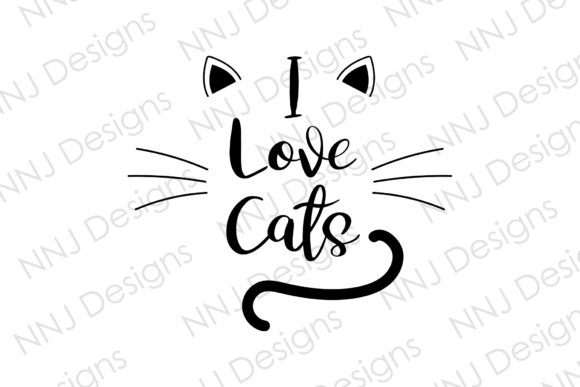 Download I Love Cats Cute Pets Animal Lover - Pet Collection