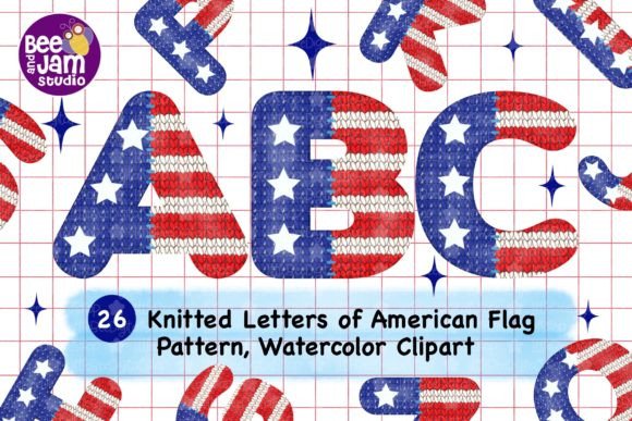 Download 4th of July American Pattern Fonts, PNG - Premium Resources